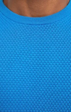 Pull Rol Rond Uni Détails Nylon -Élégance Thiery Promos Boutique k 54018004 at company TURQUOISE FONCE d 49