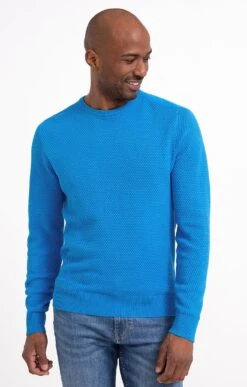 Pull Rol Rond Uni Détails Nylon