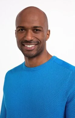 Pull Rol Rond Uni Détails Nylon -Élégance Thiery Promos Boutique k 54018004 at company TURQUOISE FONCE o 49