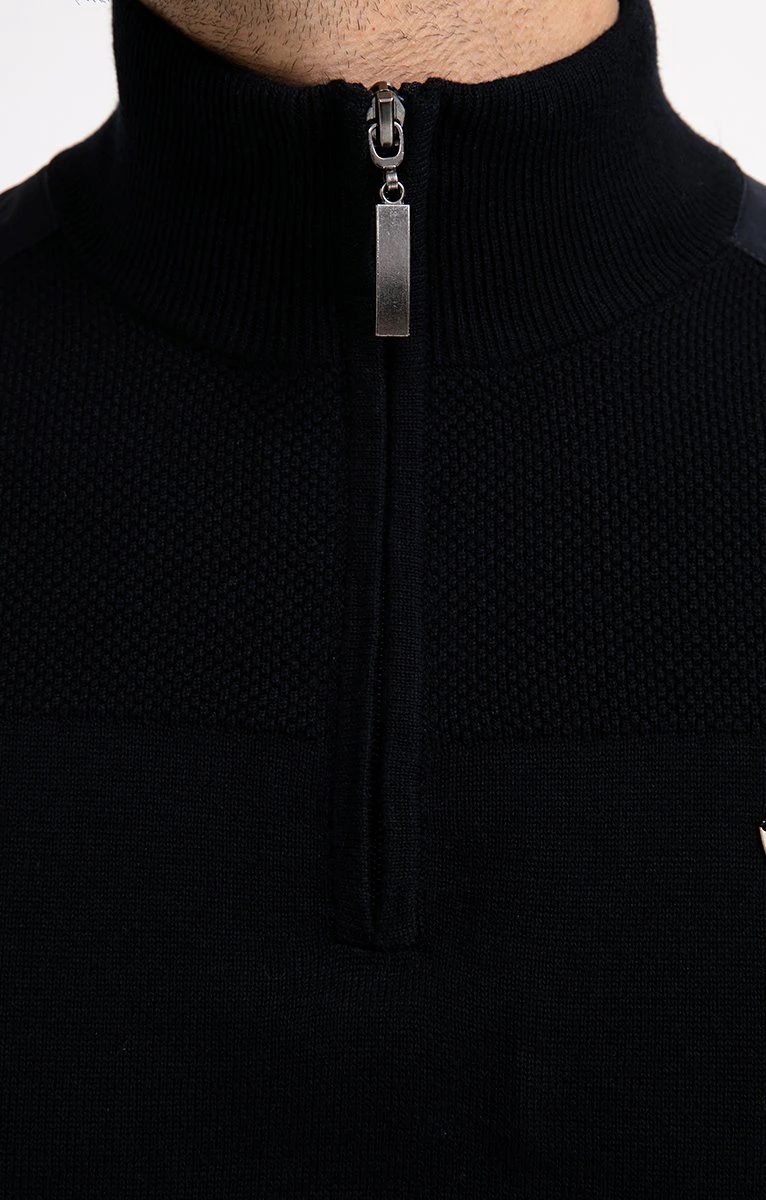 Pull Col Montant Zippé 4 Pull Col Montant Zippé – Image 4