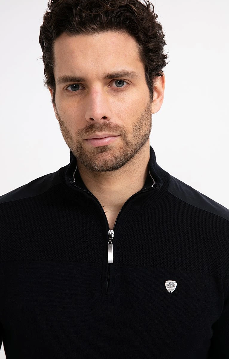 Pull Col Montant Zippé 3 Pull Col Montant Zippé – Image 3