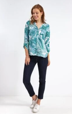 Chemise Col Mao Boutons Nacrés -Élégance Thiery Promos Boutique k 57230040 affinites ECRU o 68