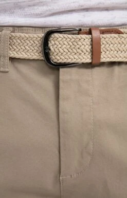 Bermuda Matt Avec Ceinture -Élégance Thiery Promos Boutique k bermuda matt avec ceinture at company BEIGE d3 44