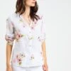 Blouse Imprimée Boutonnée