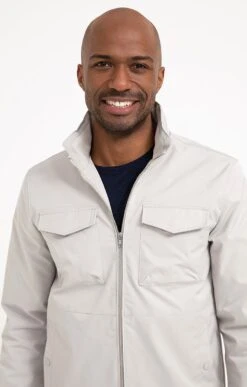 BLOUSON GEO -Élégance Thiery Promos Boutique k blouson geo at company ECRU d 68