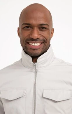 BLOUSON GEO -Élégance Thiery Promos Boutique k blouson geo at company ECRU d1 68