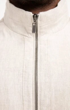 BLOUSON LINO -Élégance Thiery Promos Boutique k blouson lino attitude ECRU d3 68