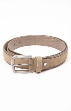 Ceinture Bimatière à Boucle