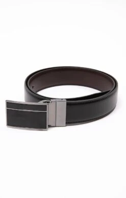 Ceinture Réversible Plaque