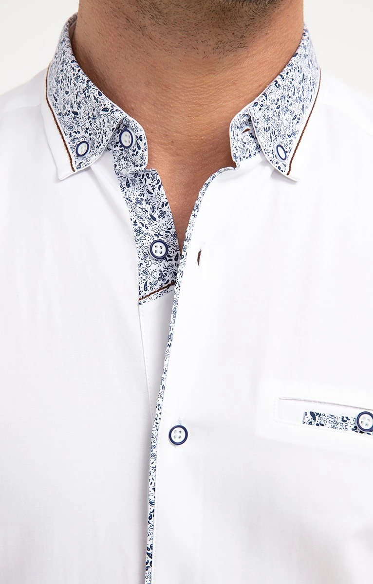 Chemise Ajustée Unie 4 Chemise Ajustée Unie – Image 4