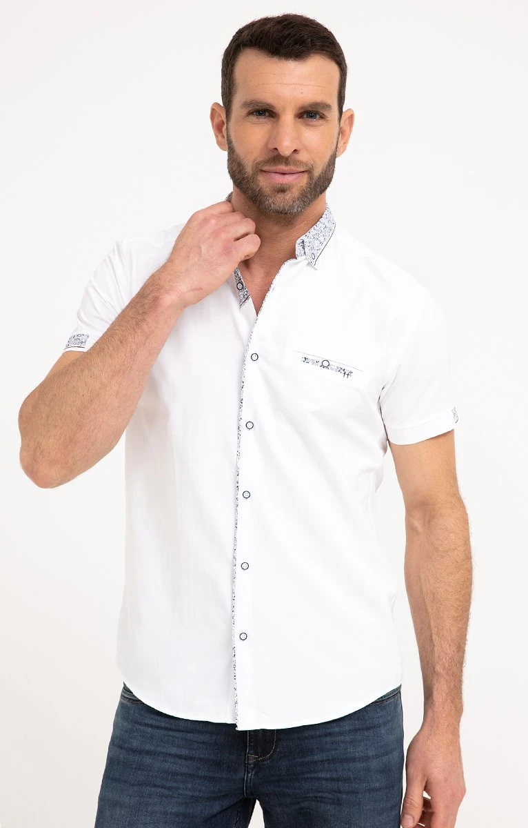 Chemise Ajustée Unie 1 Chemise Ajustée Unie