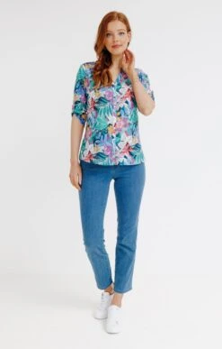 Chemise Col Mao En Coton -Élégance Thiery Promos Boutique k chemise col mao en coton affinites MARINE o 2