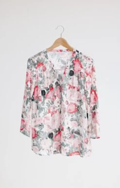 Chemise Imprimée Avec Boutons 11 Chemise Imprimée Avec Boutons -Élégance Thiery Promos Boutique k chemise imprimee avec boutons affinites BLANC d3 48