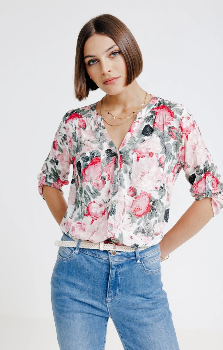 Chemise Imprimée Avec Boutons 1 Chemise Imprimée Avec Boutons