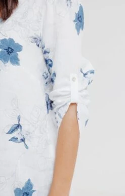 Chemise Imprimée Boutonnée 9 Chemise Imprimée Boutonnée -Élégance Thiery Promos Boutique k chemise imprimee boutonnee affinites BLANC d2 48