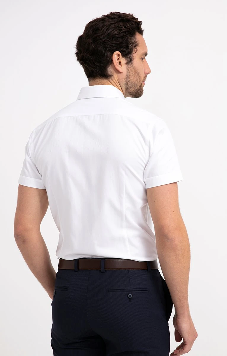 Chemise Manches Courtes Coupe Ajustée 2 Chemise Manches Courtes Coupe Ajustée – Image 2