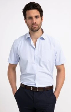 Chemise Manches Courtes Coupe Confort