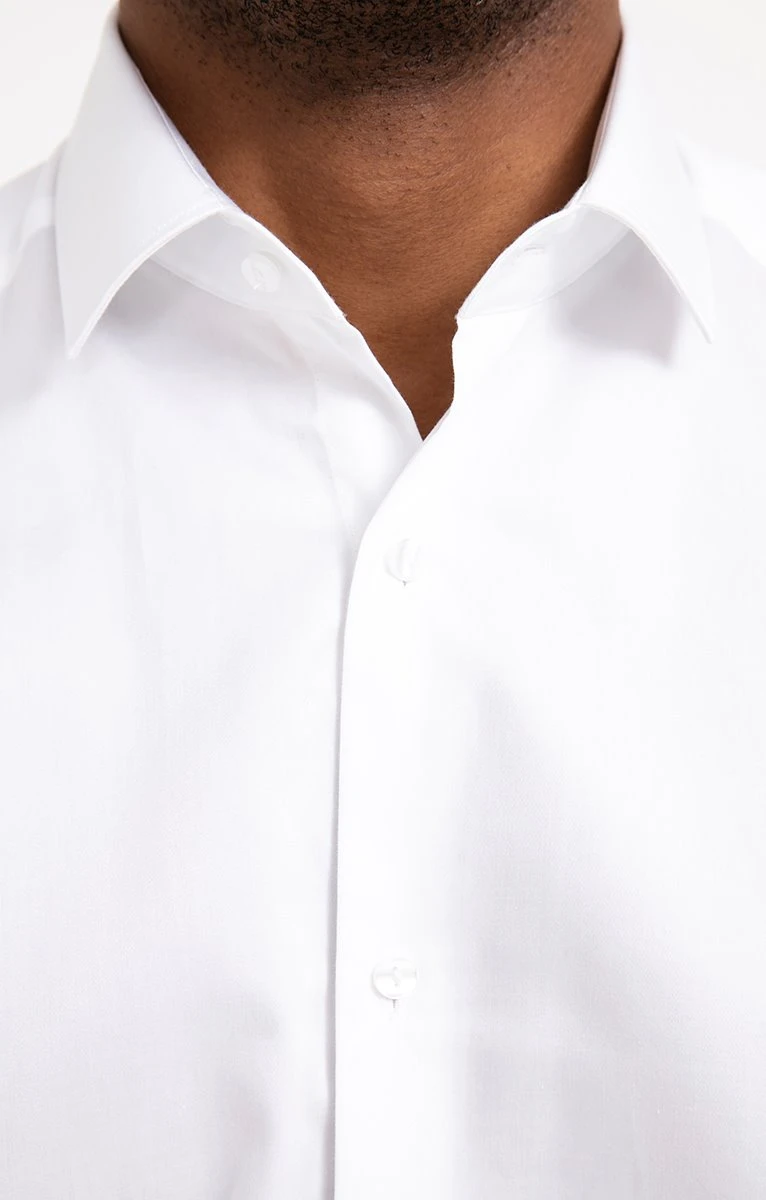 CHEMISE MANCHES COURTES SATIN 4 CHEMISE MANCHES COURTES SATIN – Image 4