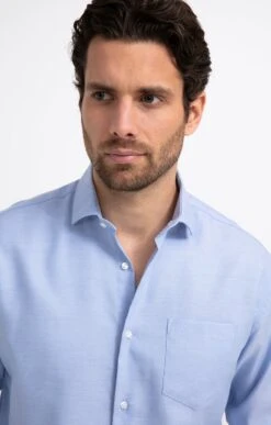 Chemise Manches Longues Coupe Confort 8 Chemise Manches Longues Coupe Confort -Élégance Thiery Promos Boutique k chemise manches longues coupe confort executive BLEU CIEL o 60