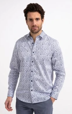 Chemise Regular à Motif Floral