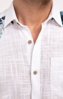 Chemise Regular à Motif Imprimé -Élégance Thiery Promos Boutique k chemise regular a motif imprime at company BLANC d 48