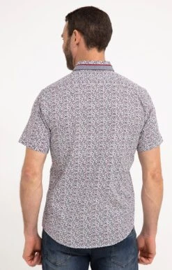 Élégance Thiery Promos Boutique -Élégance Thiery Promos Boutique k chemise regular a motifs imprimes studio BLANC back 48