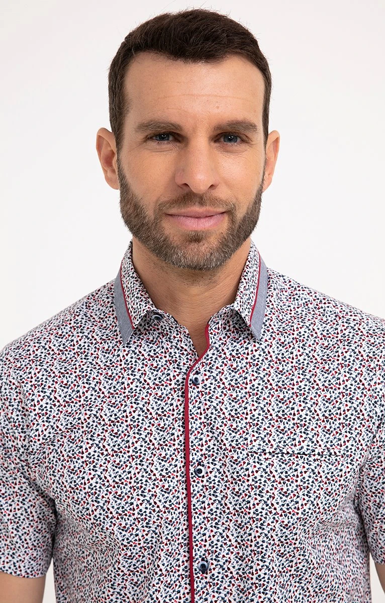 Chemise Regular à Motifs Imprimés 3 Chemise Regular à Motifs Imprimés – Image 3