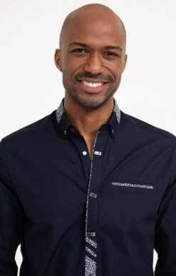 Chemise Regular Unie -Élégance Thiery Promos Boutique k chemise regular unie studio MARINE o 2