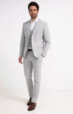 Gilet De Costume CHIARO -Élégance Thiery Promos Boutique k chiaro gilet per l uomo GRIS CLAIR o 53