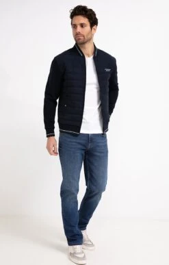 Gilet Manches Longues College -Élégance Thiery Promos Boutique k gilet manches longues college at company PETROLE d 112