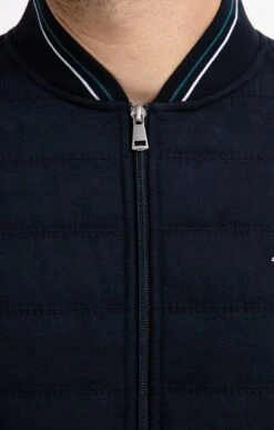 Gilet Manches Longues College -Élégance Thiery Promos Boutique k gilet manches longues college at company PETROLE d1 112