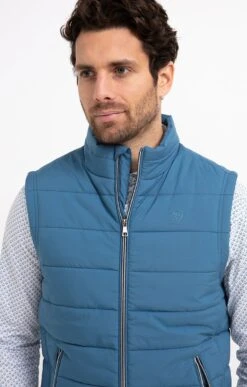 GILET SANS MANCHES SUMMER -Élégance Thiery Promos Boutique k gilet sans manches dd summer at company BLEU d 45