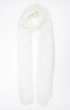 GRAND FOULARD LÉGER CÉRÉMONIE PLUMES