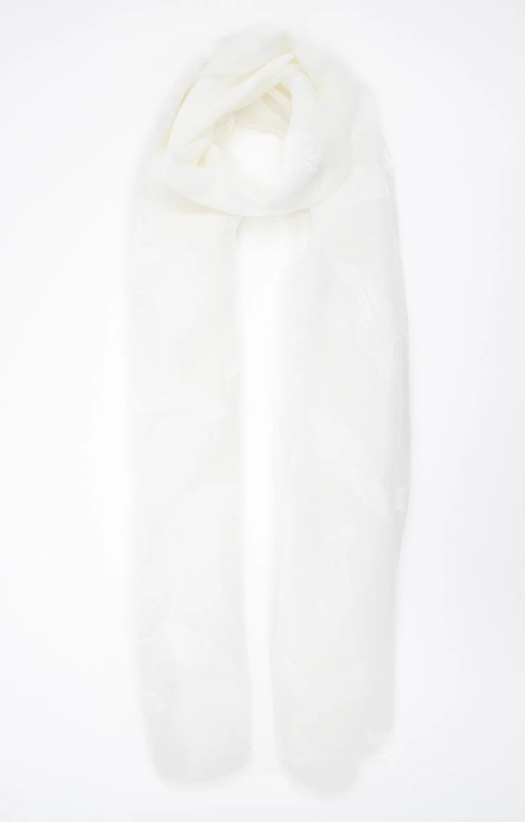 GRAND FOULARD LÉGER CÉRÉMONIE PLUMES 1 GRAND FOULARD LÉGER CÉRÉMONIE PLUMES