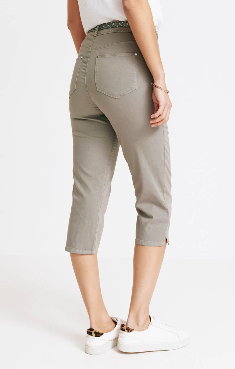 Pantalon Corsaire Avec Ceinture 2 Pantalon Corsaire Avec Ceinture – Image 2