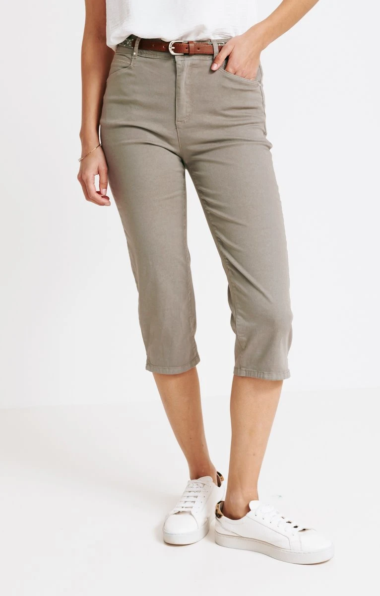 Pantalon Corsaire Avec Ceinture 3 Pantalon Corsaire Avec Ceinture – Image 3