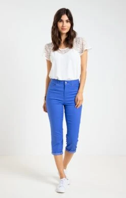 Pantacourt Avec Jeu De Surpiqures