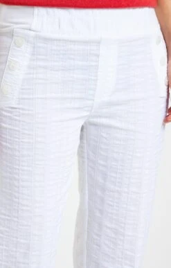 Pantacourt Droit -Élégance Thiery Promos Boutique k pantacourt droit armand thiery femme BLANC d1 48