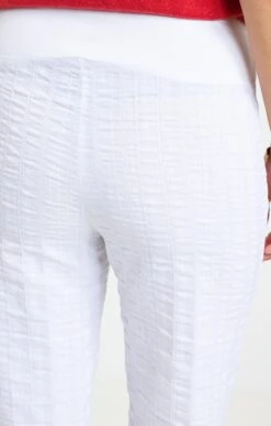 Pantacourt Droit -Élégance Thiery Promos Boutique k pantacourt droit armand thiery femme BLANC d2 48