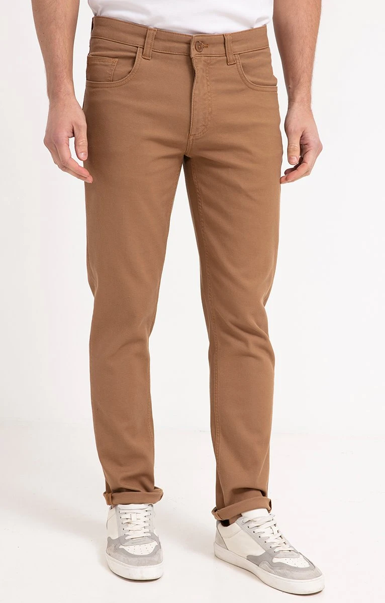 Pantalon 5 Poches Beille 1 Pantalon 5 Poches Beille