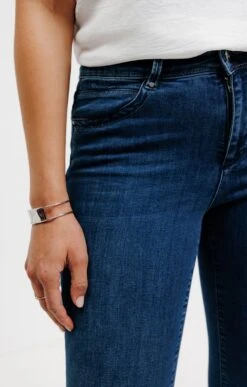 Pantalon Avec Imprimé Fleur Et Zip -Élégance Thiery Promos Boutique k pantalon avec imprime fleur et zip affinites BLEU d1 45