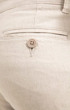 Pantalon Chino Léo -Élégance Thiery Promos Boutique k pantalon chino leo at company ECRU d 68