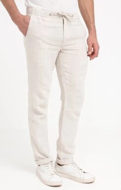 Pantalon Chino Lino Avec Ficelle