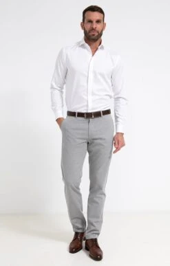 Pantalon Chino Louis -Élégance Thiery Promos Boutique k pantalon chino louis studio GRIS CLAIR o 53