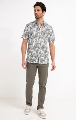 Pantalon Chino Marius -Élégance Thiery Promos Boutique k pantalon chino marius at company KAKI o 12