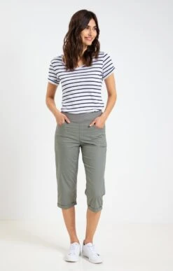 Pantalon Corsaire Avec Détail Strass