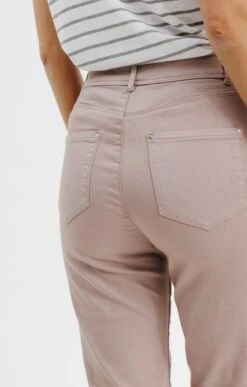 Pantalon Coton Avec Détail Pont 9 Pantalon Coton Avec Détail Pont -Élégance Thiery Promos Boutique k pantalon coton avec detail pont armand thiery femme GREGE d2 78
