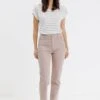 Pantalon Coton Avec Détail Pont