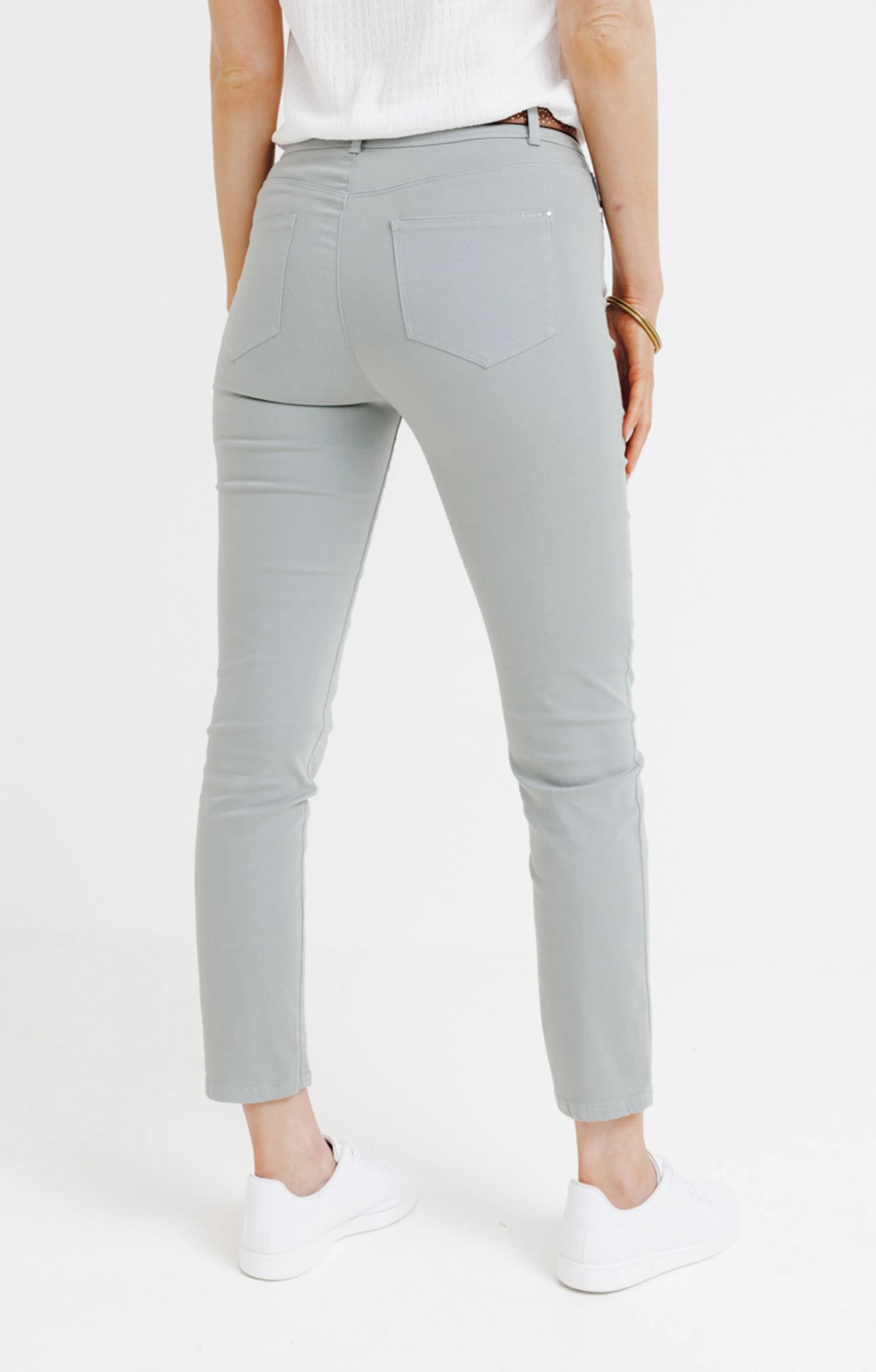Pantalon Coton Couleur Avec Ceinture 2 Pantalon Coton Couleur Avec Ceinture – Image 2
