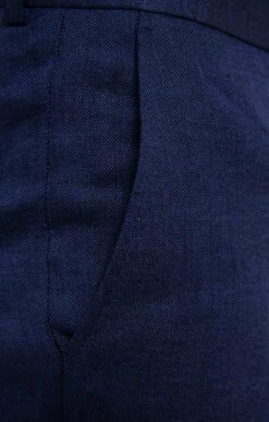 Pantalon De Costume LITTORALE -Élégance Thiery Promos Boutique k pantalon de costume ajuste per l uomo BLEU DUR d3 46